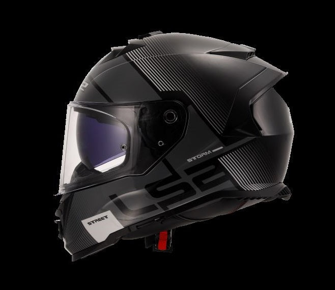 LS2 STORM II EPIC BLACK WHITE