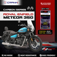Carbon Brake Pads For Royal Enfield Meteor 350 - Rear - CFB312 - 1 Set