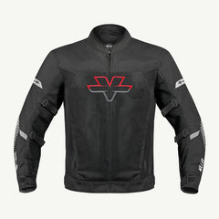 MILLER – STREET MESH RIDING JACKET WITH LINERS (STEALTH BLK)