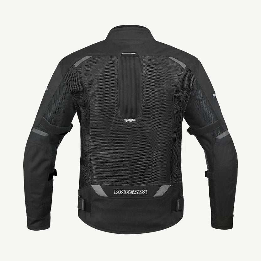 MILLER – STREET MESH RIDING JACKET WITH LINERS (STEALTH BLK)