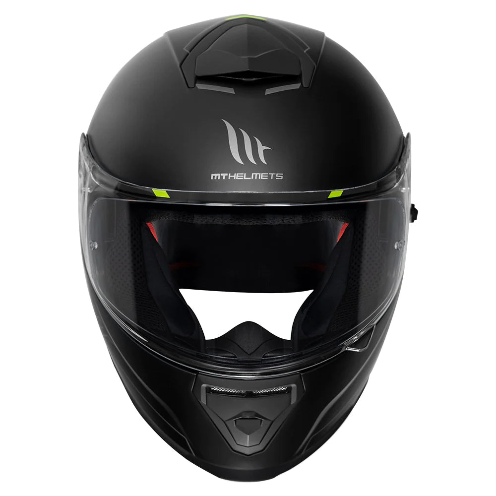 capacetes mt helmet Helmets MT Helmets Full Face Motorcycle Helmet, Size S (55/56) Revenge 22.06, Matt Black, ECE Approved Automotive Matt Black Mt Helmets MT