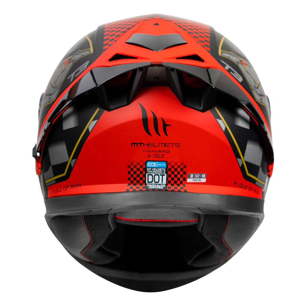 MT THUNDER3 PRO ISLE OF MAN HELMET