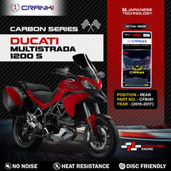 Carbon Brake Pads For Ducati Multistrada 1200 S (2015-2017) - Rear - CFB181 - 1 Set