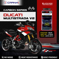 Carbon Brake Pads For Multistrada V2 (2015-2017) - Rear - CFB181 - 1 Set