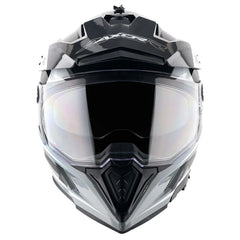 X-Cross Dual Visor Flagstaff Helmet (grey/blk)