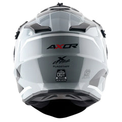 X-Cross Dual Visor Flagstaff Helmet (grey/blk)