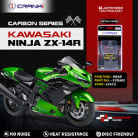 Carbon Brake Pads For Kawasaki Ninja ZX-14R (2021) - Rear - CFB452 - 1 Set