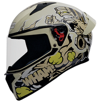 THUNDER PISTON D10 DECOR WITH SPOILER WITH EXTRA TINTED VISOR