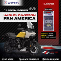 Carbon Brake Pads For Harley Davidson Pan America (2021 Onwards) - Front - CFB036 - 2 Sets