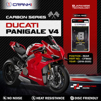 Carbon Brake Pads For Ducati Panigale V4 (2018-2020) - Rear - CFB662 - 1 Set