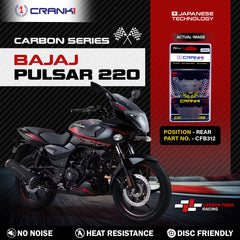 Carbon Brake Pads For Bajaj Pulsar 220 - Rear - CFB312 - 1 Set