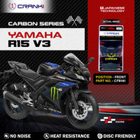 Carbon Brake Pads For Yamaha R15 V3 - Front - CFB181 - 1 Set