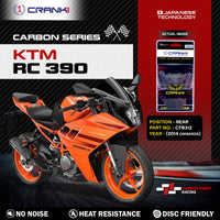 Carbon Brake Pads For KTM RC 390 (2014 Onwards) - Rear - CFB312 - 1 Set