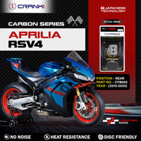 Carbon Brake Pads For Aprilia RSV4 (2015-2020) - Rear - CFB662 - 1 Set