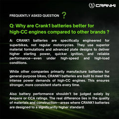 Battery For Yamaha YZF-R6 (2017-2021) - CB7S-BS - Factory Activated