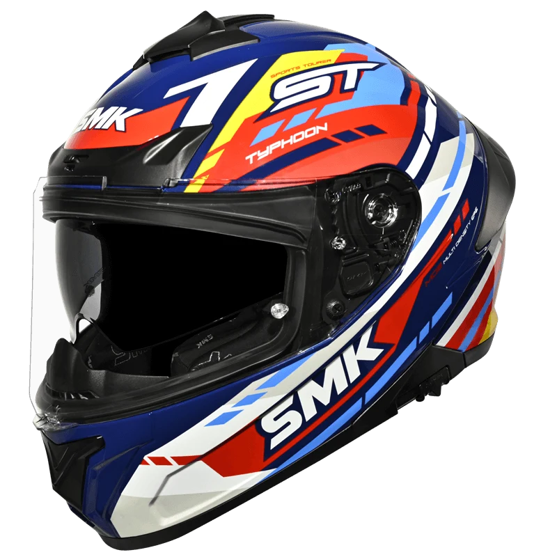 SMK Typhoon Sports Tourer Multicolor Helmet GL534