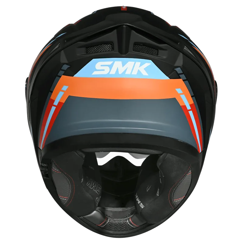 SMK Typhoon Sports Tourer Grey Multi Helmet GL275