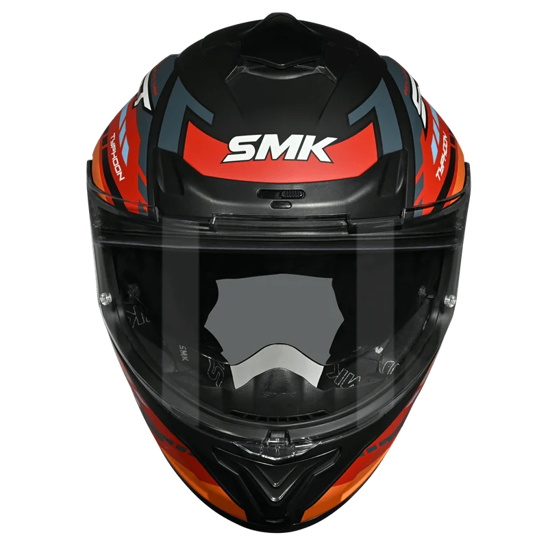 SMK Typhoon Sports Tourer Grey Multi Helmet GL275