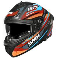 SMK Typhoon Sports Tourer Grey Multi Helmet GL275