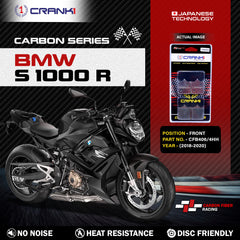 Carbon Brake Pads For BMW S 1000 R (2018-2020) - Front - CFB406/4 - 2 Sets