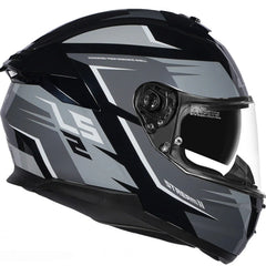 LS2 FF320 STREAM II METEOR HELMET Gloss Black Grey