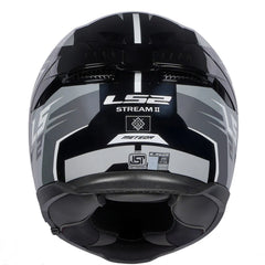 LS2 FF320 STREAM II METEOR HELMET Gloss Black Grey
