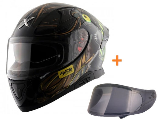 APEX SEADEVIL D/V BLACK GOLD free smoke visor