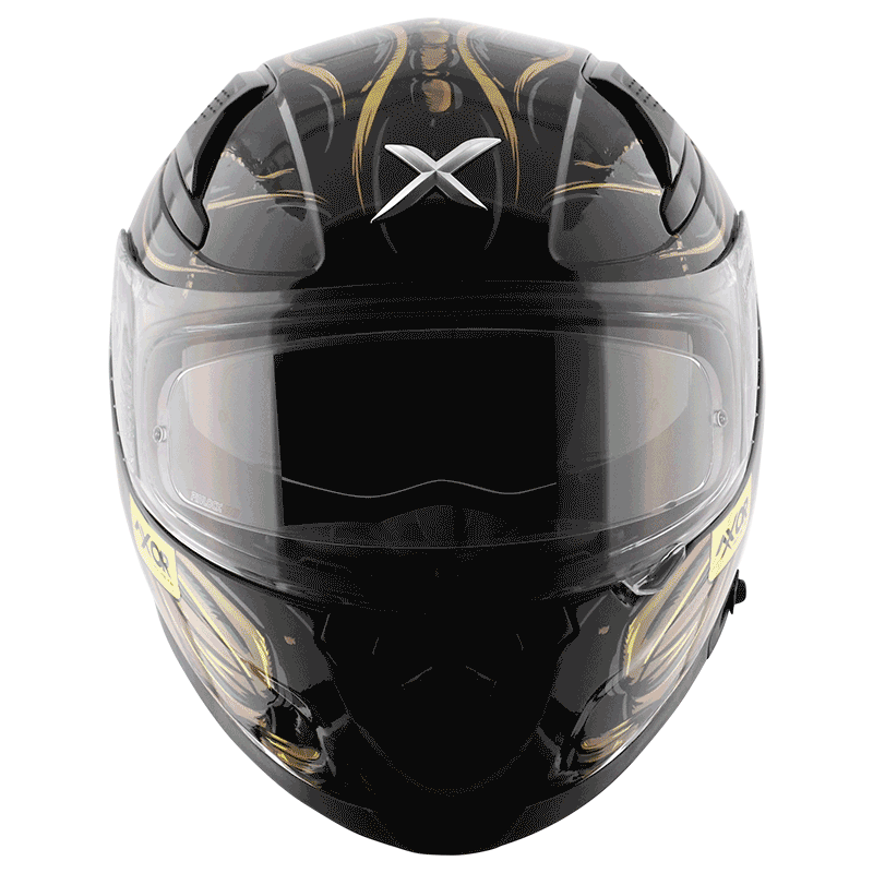 APEX SEADEVIL D/V BLACK GOLD free smoke visor