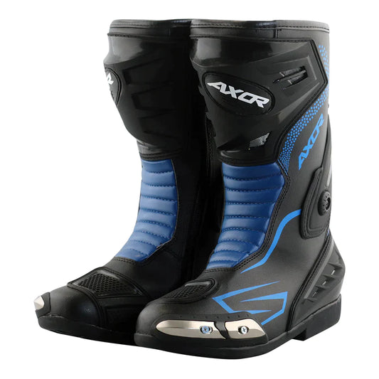 AXOR SLIPSTREAM RIDING BOOTS WITH Raida CoolMax Performance Socks