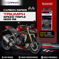 Carbon Brake Pads For Triumph Speed Triple 1200 RS (2021 Onwards) - Front - CFB744 - 2 Sets