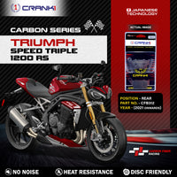 Carbon Brake Pads For Triumph Speed Triple 1200 RS (2021 Onwards) - Rear - CFB312 - 1 Set