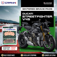 Sintered Brake Pads For Ducati Streetfighter V4S - Front - CB744 - 2 Sets