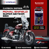 Carbon Brake Pads For Royal Enfield Super Meteor 650 - Front - CFB902 - 1 Set