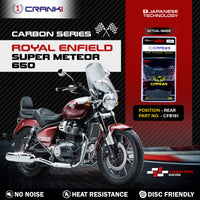 Carbon Brake Pads For Royal Enfield Super Meteor 650 - Rear - CFB181 - 1 Set