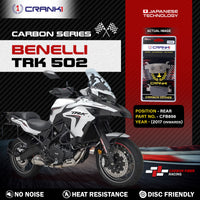 Carbon Brake Pads For Benelli TRK 502 (2017 Onwards) - Rear - CFB896 - 1 Set
