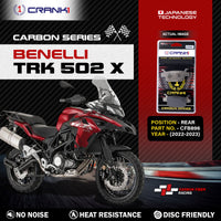 Carbon Brake Pads For Benelli TRK 502 X (2022-2023) - Rear - CFB896 - 1 Set