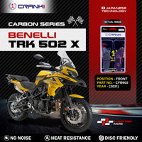 Carbon Brake Pads For Benelli TRK 502 X (2021) - Front - CFB902 - 1 Set