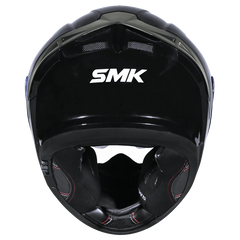 SMK Typhoon Solid Gloss Black Helmet GL200