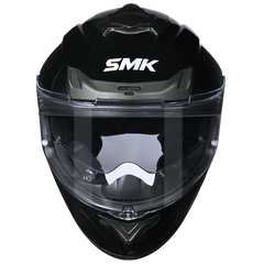 SMK Typhoon Solid Gloss Black Helmet GL200