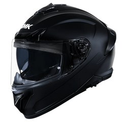 SMK Typhoon Solid Gloss Black Helmet GL200