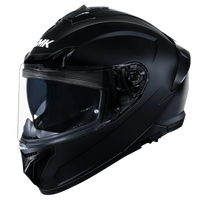 SMK Typhoon Solid Gloss Black Helmet GL200