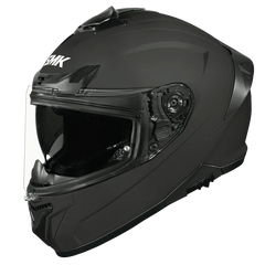 SMK Typhoon Solid Matt Black Helmet MA200