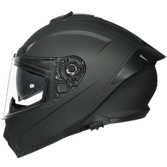 SMK Typhoon Solid Matt Black Helmet MA200