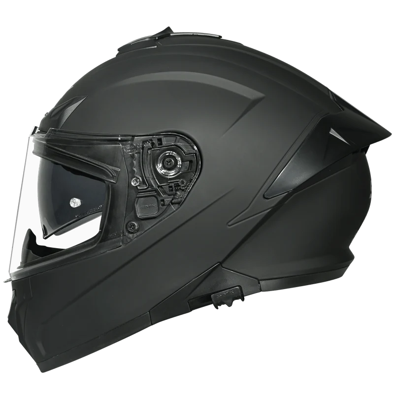 SMK Typhoon Solid Matt Black Helmet MA200