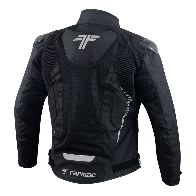 Tarmac Corsa Black Riding Jacket with SAFE TECH protectors