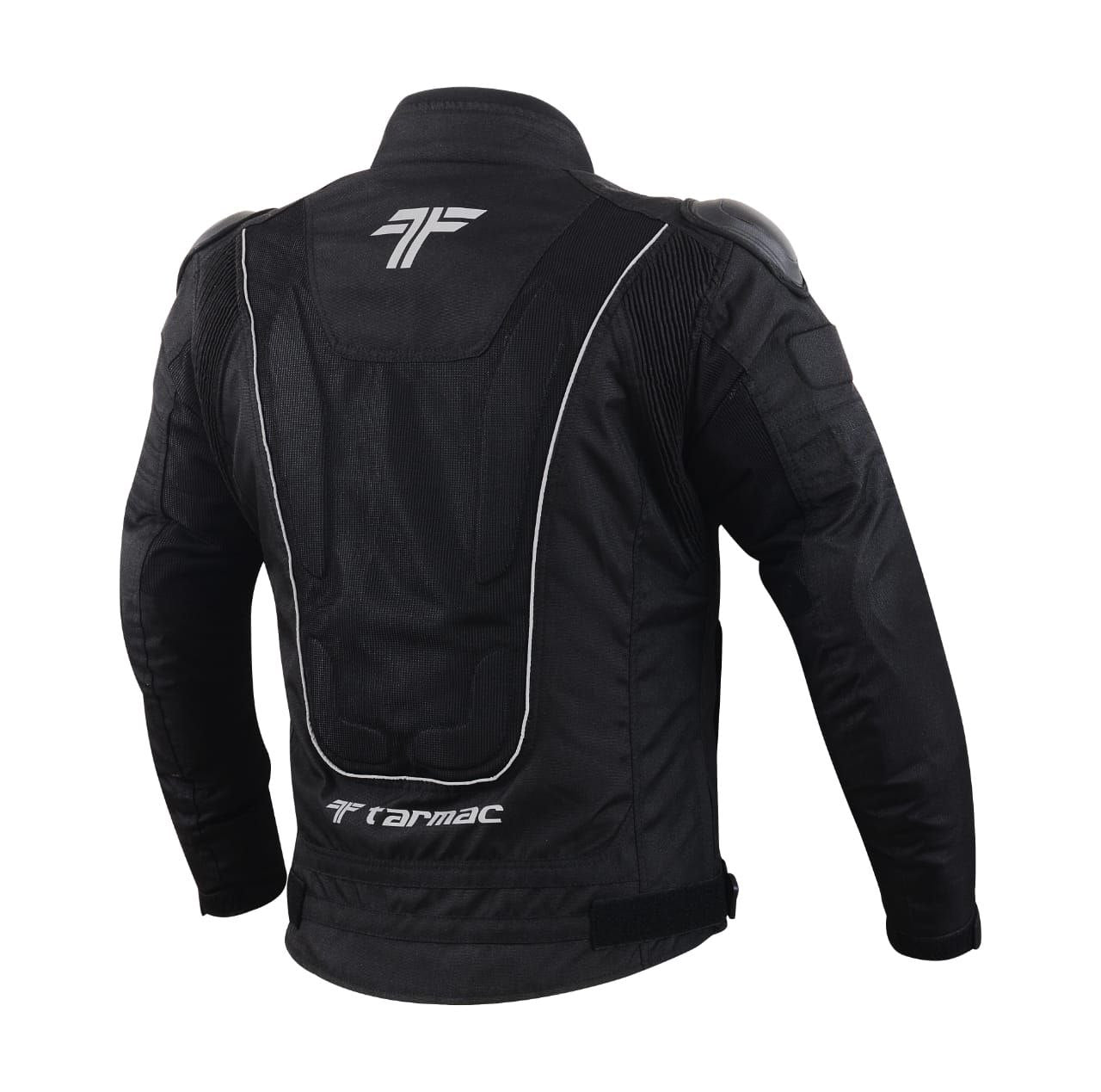 Tarmac One III Black Level 2 Riding Jacket with SAFE TECH protectors + FREE Tarmac Tex gloves