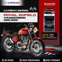 Carbon Brake Pads For Royal Enfield Thunderbird 350/500 (2013 Onwards) - Front - CFB181 - 1 Set