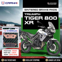 Sintered Brake Pads For Triumph Tiger 800 XR (2015-2018) - Front - CB241 - 2 Sets