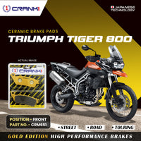 Ceramic Brake Pads For Triumph Tiger 800 - Front - CRM651 - 2 Sets