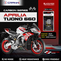 Carbon Brake Pads For Aprilia Tuono 660 (2020 Onwards) - Rear - CFB662 - 1 Set